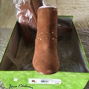 Sam Edelman camel suede boots